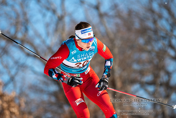 18.02.2024 Minneapolis (USA), Women's 10 km Interval Start Free, Stifel Loppet Cup, COOP FIS World Cup Cross-Country.