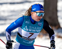 18.02.2024 Minneapolis (USA), Women's 10 km Interval Start Free, Stifel Loppet Cup, COOP FIS World Cup Cross Country.