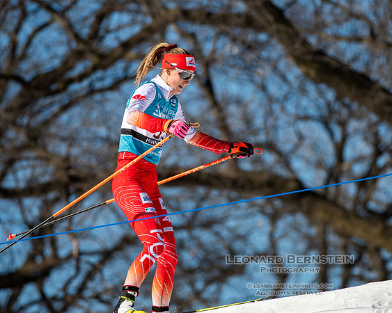 18.02.2024 Minneapolis (USA), Women's 10 km Interval Start Free, Stifel Loppet Cup, COOP FIS World Cup Cross-Country.