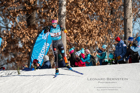 18.02.2024 Minneapolis (USA), Women's 10 km Interval Start Free, Stifel Loppet Cup, COOP FIS World Cup Cross-Country.