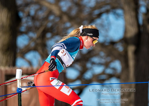 18.02.2024 Minneapolis (USA), Women's 10 km Interval Start Free, Stifel Loppet Cup, COOP FIS World Cup Cross-Country.