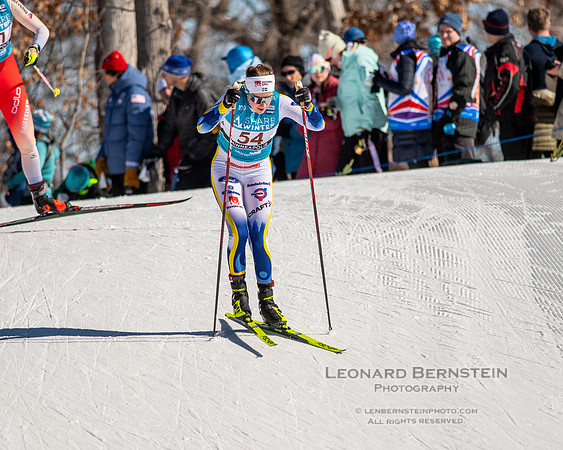 18.02.2024 Minneapolis (USA), Women's 10 km Interval Start Free, Stifel Loppet Cup, COOP FIS World Cup Cross-Country.