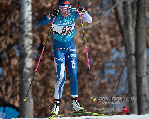 18.02.2024 Minneapolis (USA), Women's 10 km Interval Start Free, Stifel Loppet Cup, COOP FIS World Cup Cross-Country.