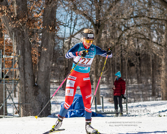 18.02.2024 Minneapolis (USA), Women's 10 km Interval Start Free, Stifel Loppet Cup, COOP FIS World Cup Cross-Country.