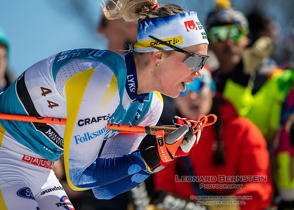 18.02.2024 Minneapolis (USA), Women's 10 km Interval Start Free, Stifel Loppet Cup, COOP FIS World Cup Cross-Country.