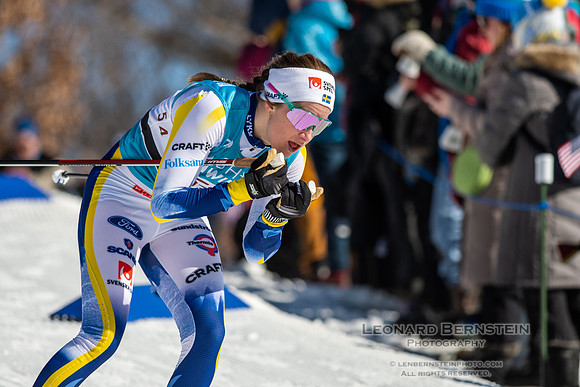 18.02.2024 Minneapolis (USA), Women's 10 km Interval Start Free, Stifel Loppet Cup, COOP FIS World Cup Cross-Country.