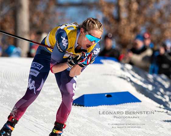 18.02.2024 Minneapolis (USA), Women's 10 km Interval Start Free, Stifel Loppet Cup, COOP FIS World Cup Cross-Country.