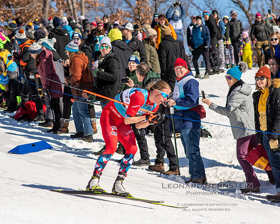 18.02.2024 Minneapolis (USA), Women's 10 km Interval Start Free, Stifel Loppet Cup, COOP FIS World Cup Cross-Country.