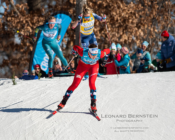 18.02.2024 Minneapolis (USA), Women's 10 km Interval Start Free, Stifel Loppet Cup, COOP FIS World Cup Cross-Country.