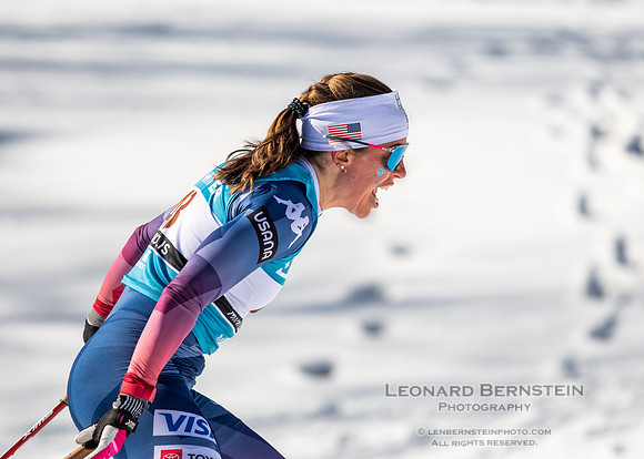 18.02.2024 Minneapolis (USA), Women's 10 km Interval Start Free, Stifel Loppet Cup, COOP FIS World Cup Cross-Country.