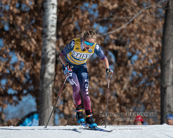 18.02.2024 Minneapolis (USA), Women's 10 km Interval Start Free, Stifel Loppet Cup, COOP FIS World Cup Cross-Country.