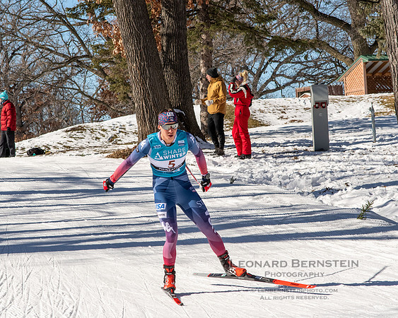 18.02.2024 Minneapolis (USA), Women's 10 km Interval Start Free, Stifel Loppet Cup, COOP FIS World Cup Cross-Country.