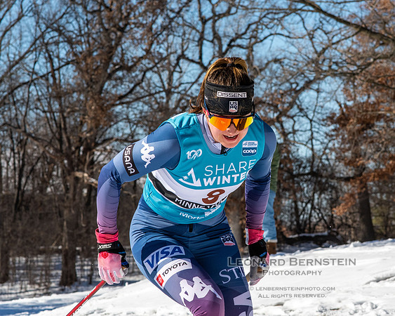 18.02.2024 Minneapolis (USA), Women's 10 km Interval Start Free, Stifel Loppet Cup, COOP FIS World Cup Cross-Country.