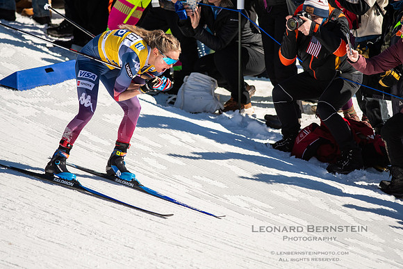 18.02.2024 Minneapolis (USA), Women's 10 km Interval Start Free, Stifel Loppet Cup, COOP FIS World Cup Cross-Country.