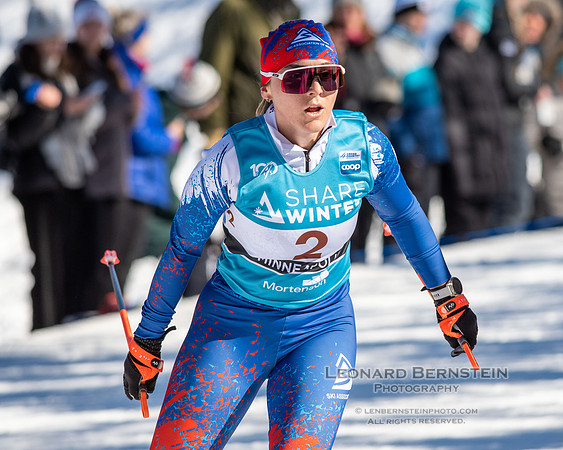 18.02.2024 Minneapolis (USA), Women's 10 km Interval Start Free, Stifel Loppet Cup, COOP FIS World Cup Cross-Country.
