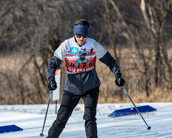 City of Lakes Loppet Winter Festival (COLL), Theodore Wirth Park, Minneapolis, MN. 4 February 2024.