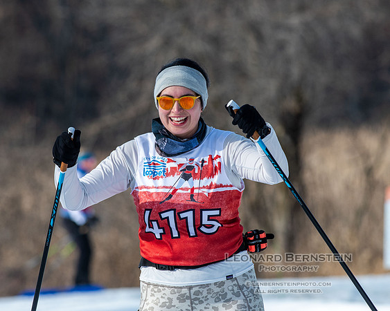 City of Lakes Loppet Winter Festival (COLL), Theodore Wirth Park, Minneapolis, MN. 4 February 2024.