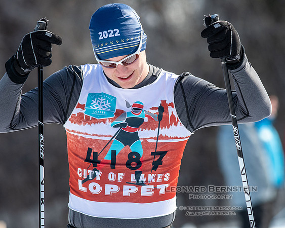 City of Lakes Loppet Winter Festival (COLL), Theodore Wirth Park, Minneapolis, MN. 4 February 2024.