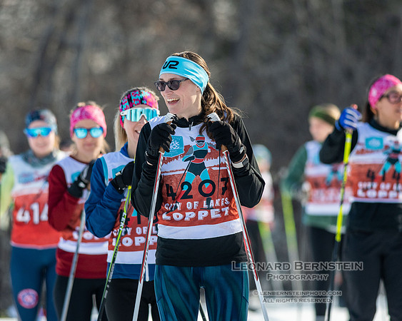 City of Lakes Loppet Winter Festival (COLL), Theodore Wirth Park, Minneapolis, MN. 4 February 2024.