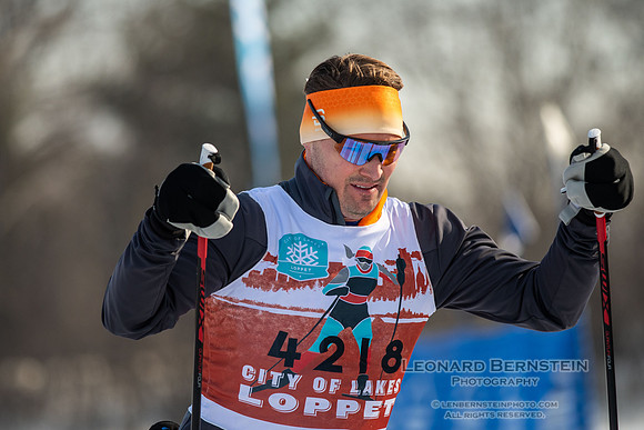 City of Lakes Loppet Winter Festival (COLL), Theodore Wirth Park, Minneapolis, MN. 4 February 2024.