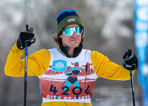 City of Lakes Loppet Winter Festival (COLL), Theodore Wirth Park, Minneapolis, MN. 4 February 2024.