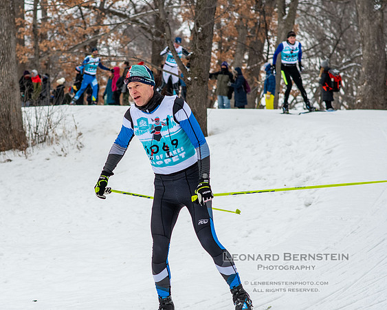 City of Lakes Loppet Winter Festival (COLL), Theodore Wirth Park, Minneapolis, MN. 6 February  2022.