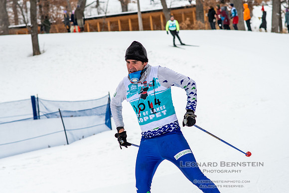 City of Lakes Loppet Winter Festival (COLL), Theodore Wirth Park, Minneapolis, MN. 6 February  2022.