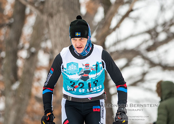 City of Lakes Loppet Winter Festival (COLL), Theodore Wirth Park, Minneapolis, MN. 6 February  2022.