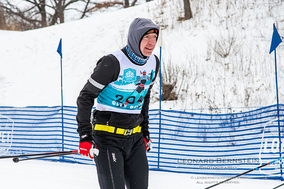 City of Lakes Loppet Winter Festival (COLL), Theodore Wirth Park, Minneapolis, MN. 6 February  2022.