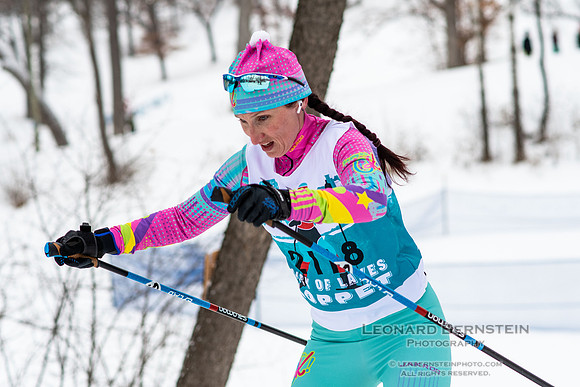 City of Lakes Loppet Winter Festival (COLL), Theodore Wirth Park, Minneapolis, MN. 6 February  2022.