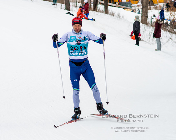 City of Lakes Loppet Winter Festival (COLL), Theodore Wirth Park, Minneapolis, MN. 6 February  2022.