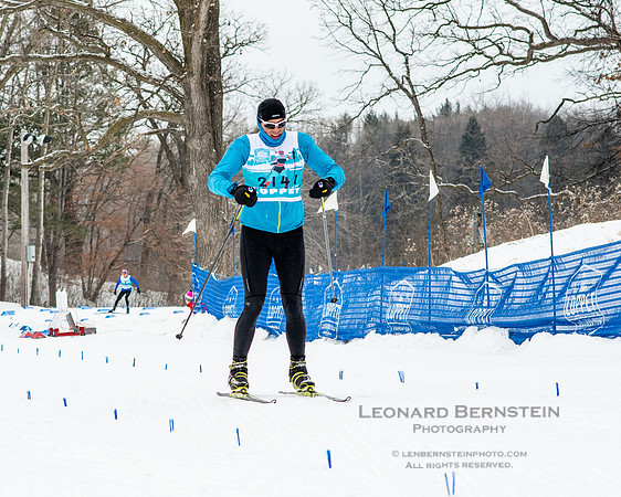 City of Lakes Loppet Winter Festival (COLL), Theodore Wirth Park, Minneapolis, MN. 6 February  2022.