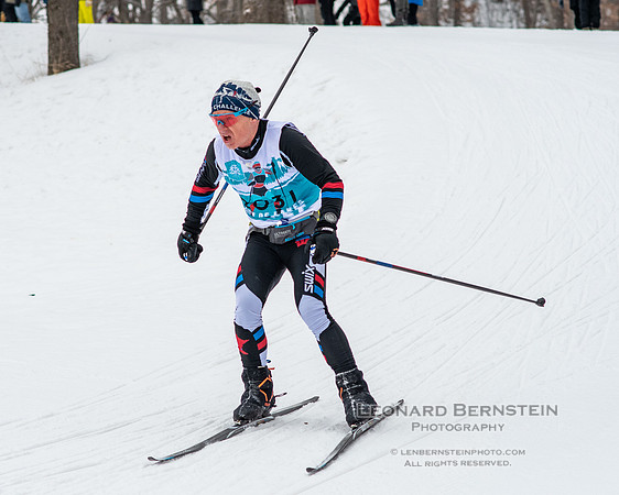 City of Lakes Loppet Winter Festival (COLL), Theodore Wirth Park, Minneapolis, MN. 6 February  2022.