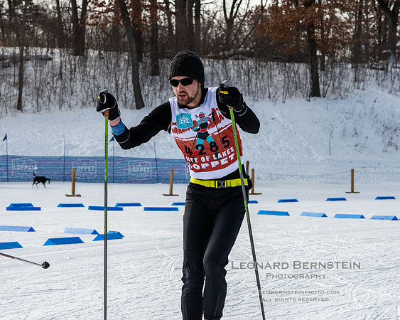 City of Lakes Loppet Winter Festival (COLL), Theodore Wirth Park, Minneapolis, MN. 5 February 2023.