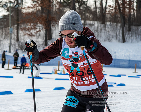 City of Lakes Loppet Winter Festival (COLL), Theodore Wirth Park, Minneapolis, MN. 5 February 2023.