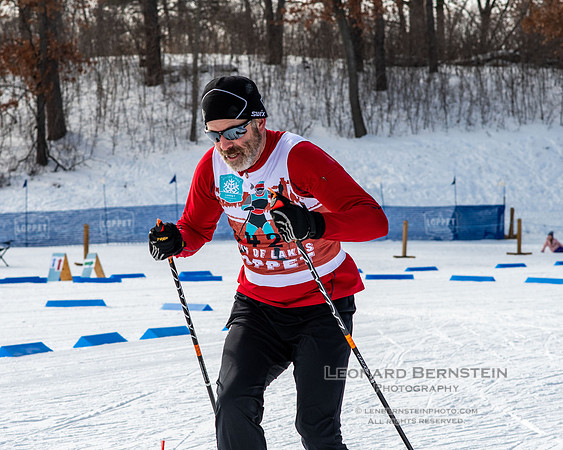 City of Lakes Loppet Winter Festival (COLL), Theodore Wirth Park, Minneapolis, MN. 5 February 2023.