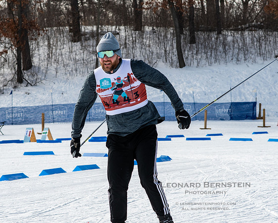 City of Lakes Loppet Winter Festival (COLL), Theodore Wirth Park, Minneapolis, MN. 5 February 2023.