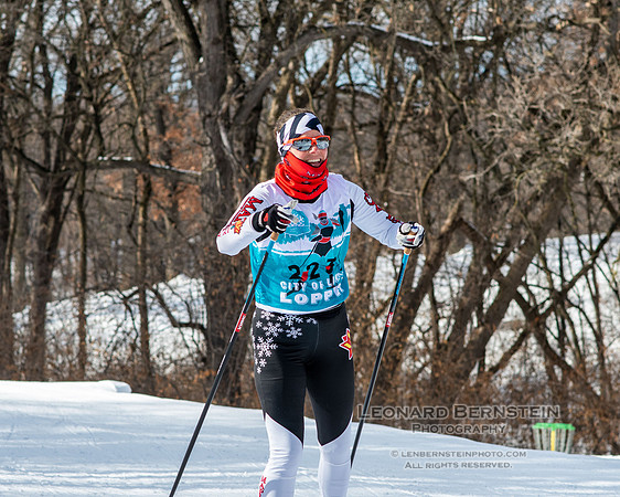 City of Lakes Loppet Winter Festival (COLL), Theodore Wirth Park, Minneapolis, MN. 5 February 2023.