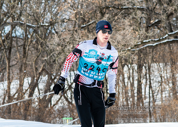City of Lakes Loppet Winter Festival (COLL), Theodore Wirth Park, Minneapolis, MN. 5 February 2023.