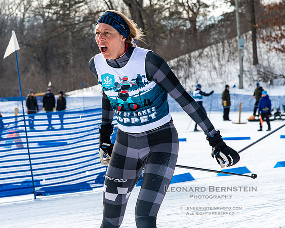 City of Lakes Loppet Winter Festival (COLL), Theodore Wirth Park, Minneapolis, MN. 5 February 2023.