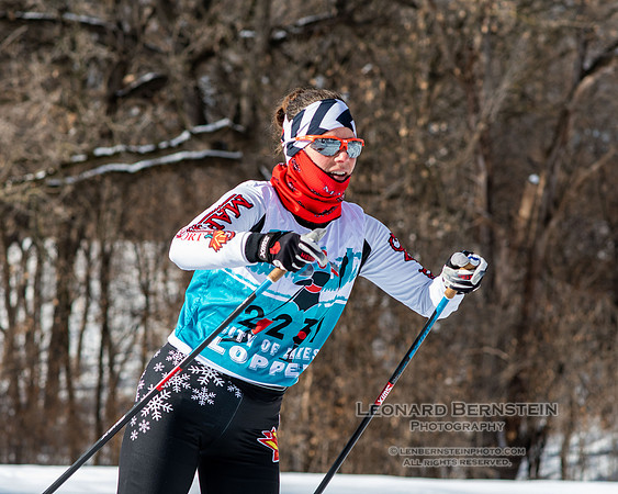 City of Lakes Loppet Winter Festival (COLL), Theodore Wirth Park, Minneapolis, MN. 5 February 2023.