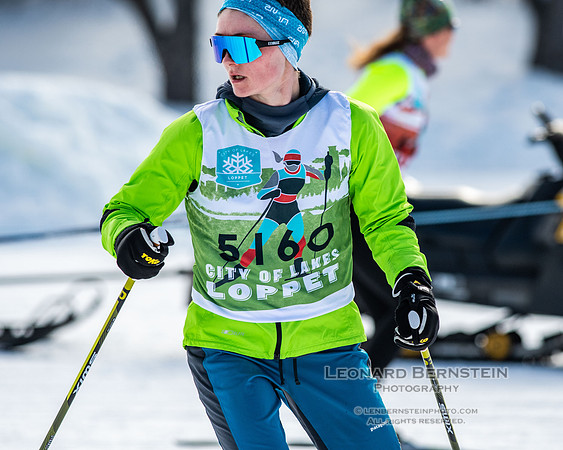 City of Lakes Loppet Winter Festival (COLL), Theodore Wirth Park, Minneapolis, MN. 5 February 2023.