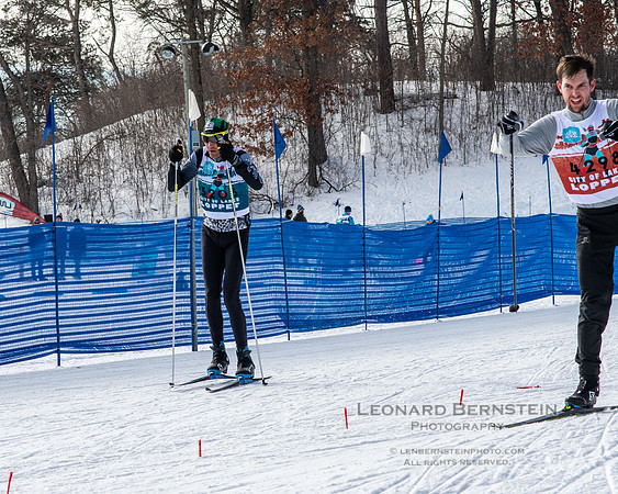 City of Lakes Loppet Winter Festival (COLL), Theodore Wirth Park, Minneapolis, MN. 5 February 2023.
