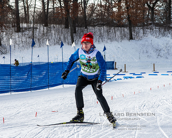 City of Lakes Loppet Winter Festival (COLL), Theodore Wirth Park, Minneapolis, MN. 5 February 2023.