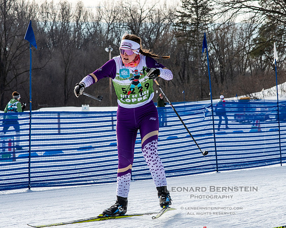 City of Lakes Loppet Winter Festival (COLL), Theodore Wirth Park, Minneapolis, MN. 5 February 2023.