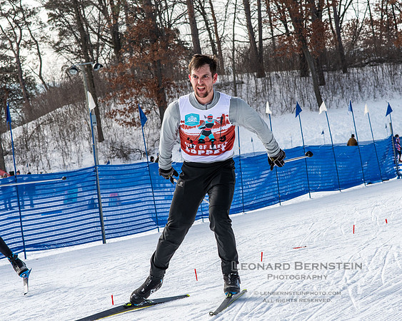 City of Lakes Loppet Winter Festival (COLL), Theodore Wirth Park, Minneapolis, MN. 5 February 2023.