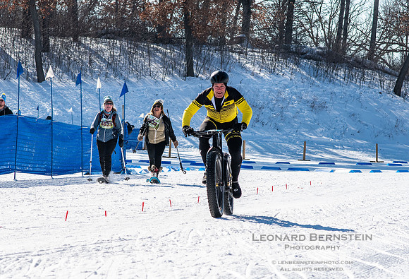City of Lakes Loppet Winter Festival (COLL), Theodore Wirth Park, Minneapolis, MN. 5 February 2023.