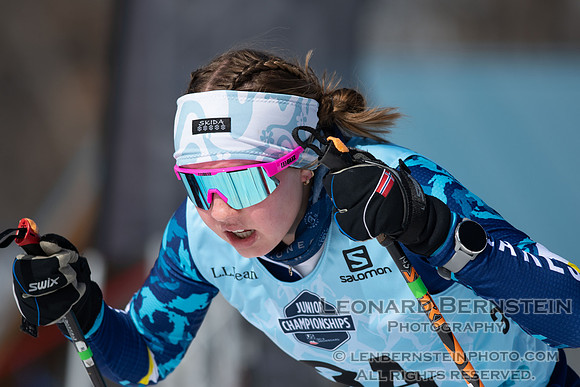 Junior Nationals Classic Races, Theodore Wirth Park, Minneapolis, MN. 11 March 2022.