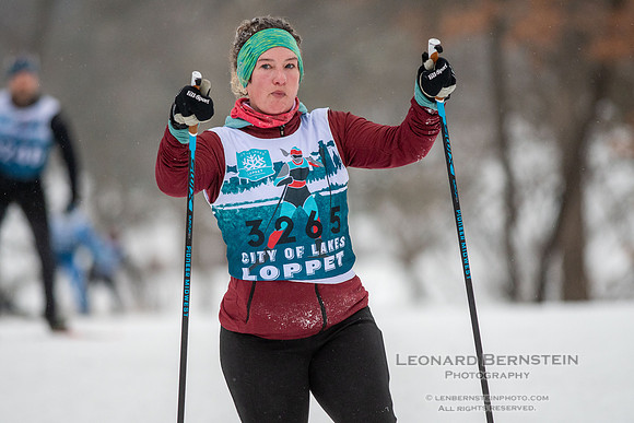 City of Lakes Loppet Winter Festival (COLL), Theodore Wirth Park, Minneapolis, MN. 1 February 2026.