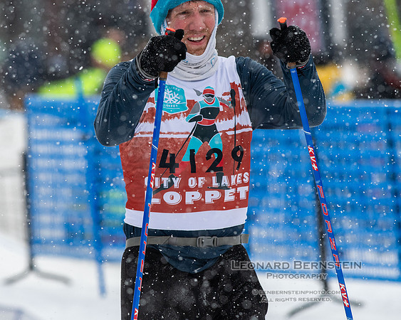 City of Lakes Loppet Winter Festival (COLL), Theodore Wirth Park, Minneapolis, MN. 1 February 2026.